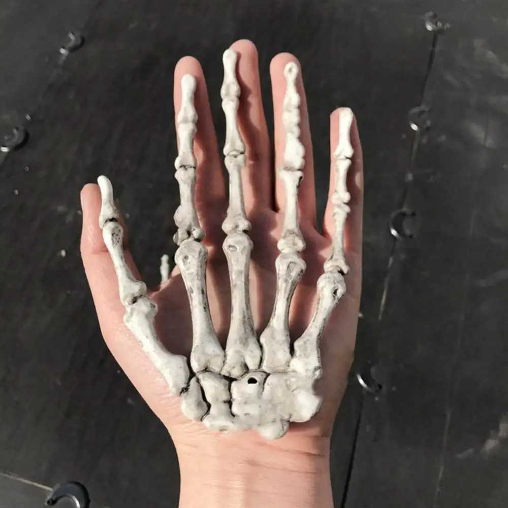 Horror Broken Bones Hand Skeleton Halloween Party Haunted House Bar Tricky Props CL240819