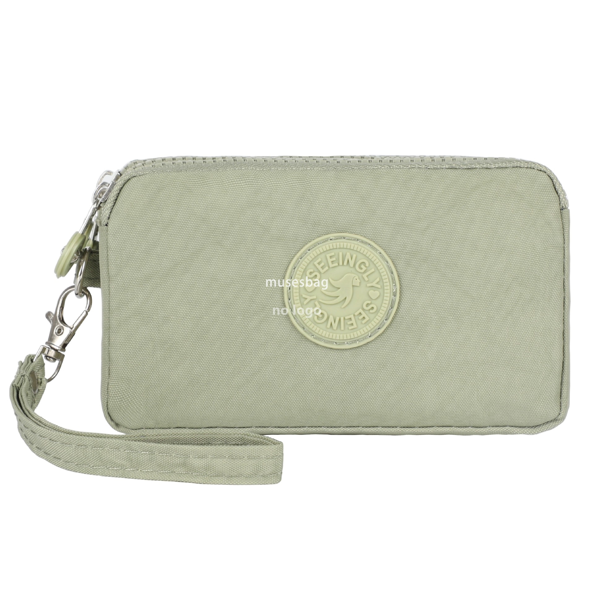 Direct foreign trade phone bag No. 3 pull cross-border leisure wallet waterproof nylon mobile phone bag wholesale