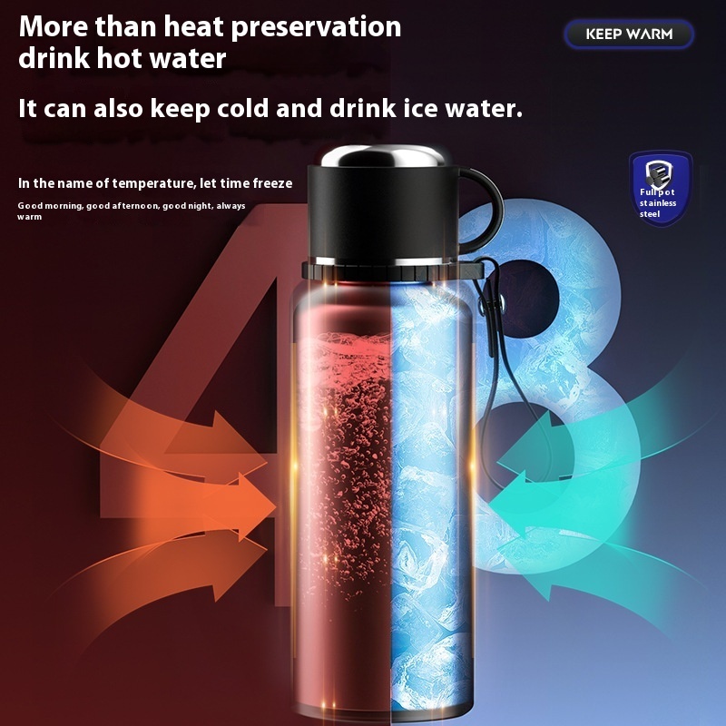 Eco-Friendly Unisex Insulating Beverage Container Multi-Purpose 316L Stainless Steel Teapot & Travel Tumbler