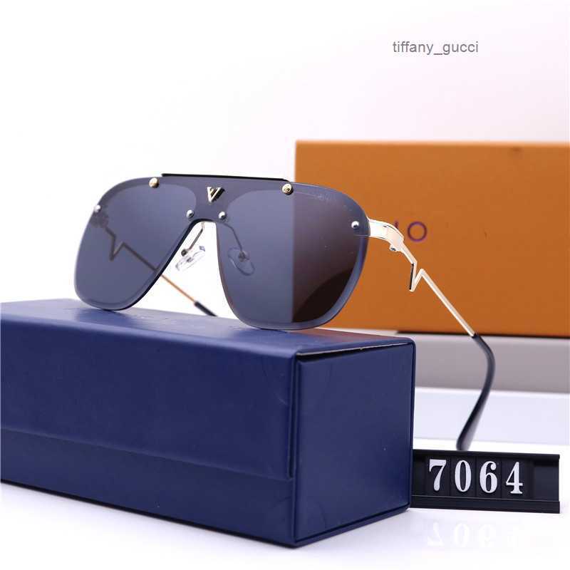 Lunettes de soleil designer pour hommes Lunettes de soleil Luxury Pilot polarisé Pilote surdimensionné Classic Femmes Sungass UV400 Eyewear PC Fr