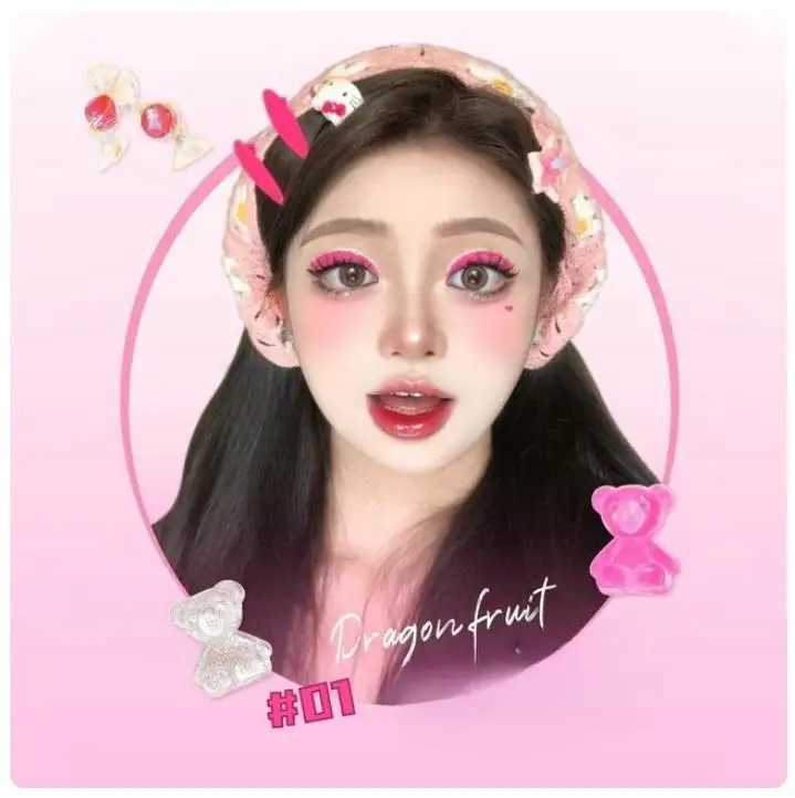 LEEMEMBER Hard Candy Series Dopamine Make-up Liquid Fine Diamond Eye Shadow Double Texture Effect Eyeshadow Brighten MakeupCL240812