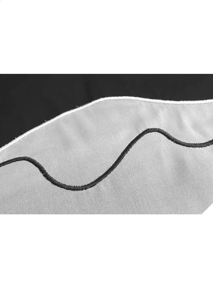 XITAO patch work contrasting color womens shirt autumn long sleeved loose full matching fashionable lapel GJ1072 240814