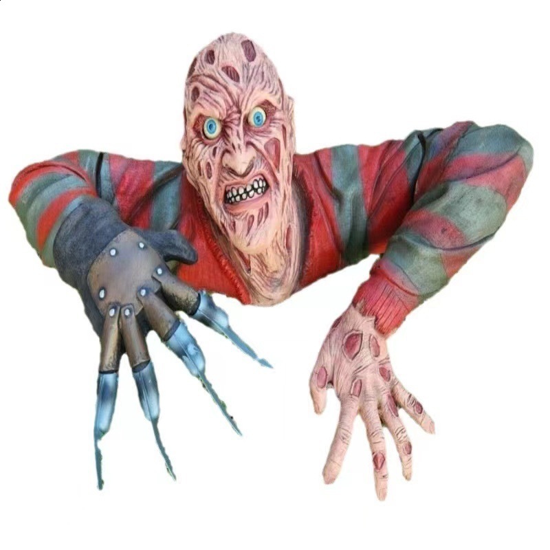 Halloween Gift Nightmare Freddie Kruger Tomb Walker Decoration Horror Handmade 240819