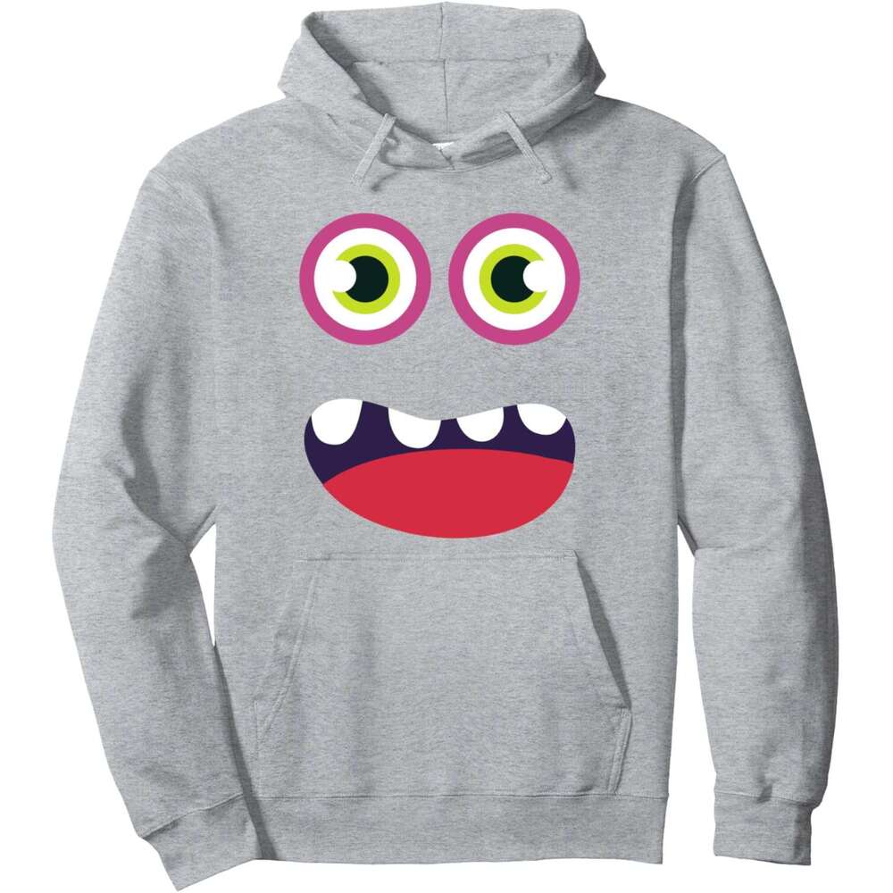 Hoodie for Mens Womens Cool Funny Monster Anime Novelty Illustration Graphic Design Pullover Hoodies sweatshirt pullover jacket Long sleeve
