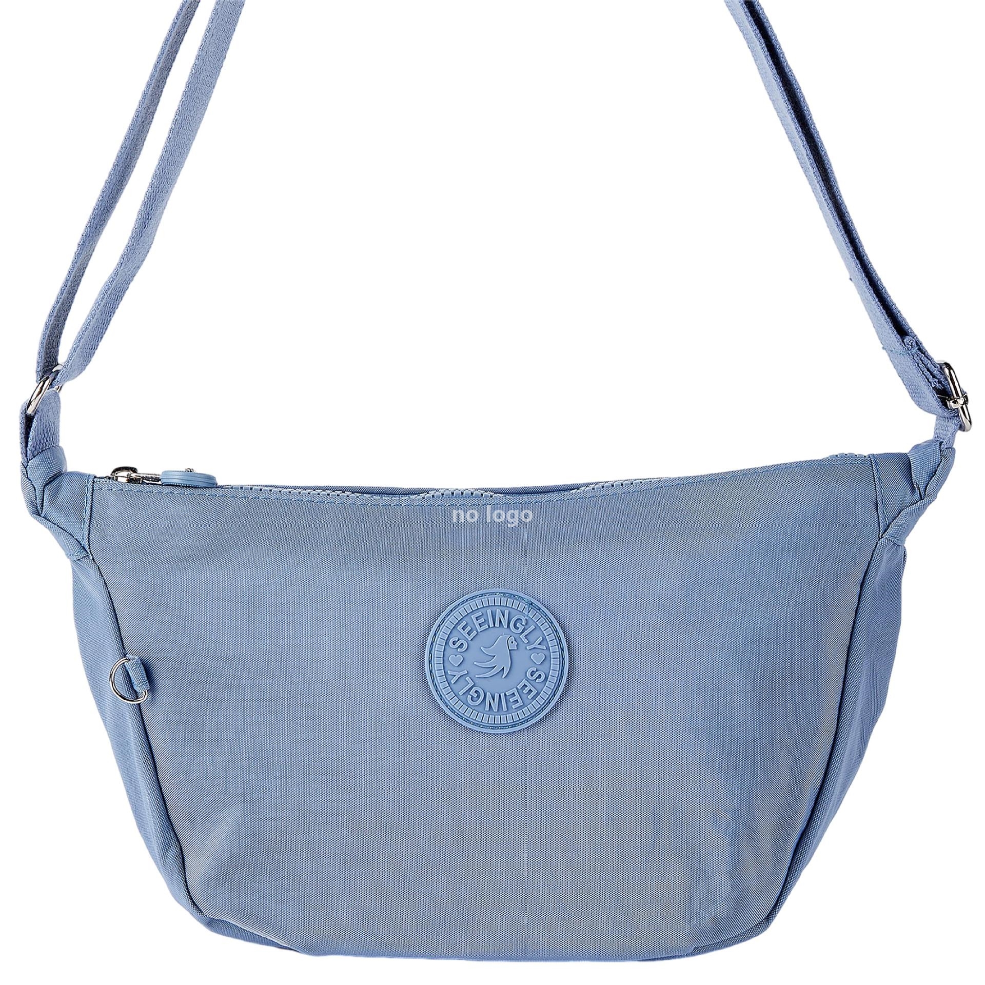 Single shoulder crossbody bag Summer gift leisure bag light foreign trade nylon solid color simple atmosphere crossbody bag wholesale