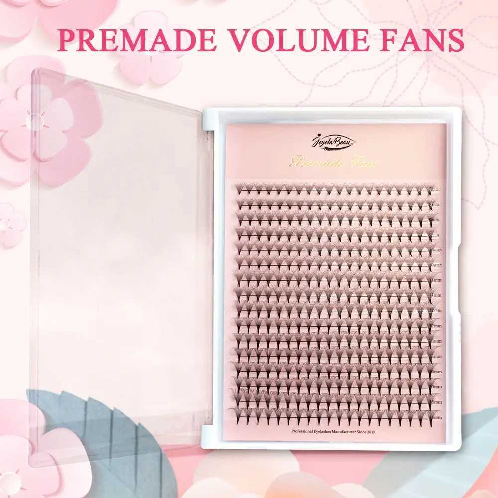 Goddess Prefabricated Volume Fan 4D 5D 6D 7D 10D 12D 11D 16D 20D Personal Eyelash Extension Point Drying 320 Fan Artificial Mink W240803