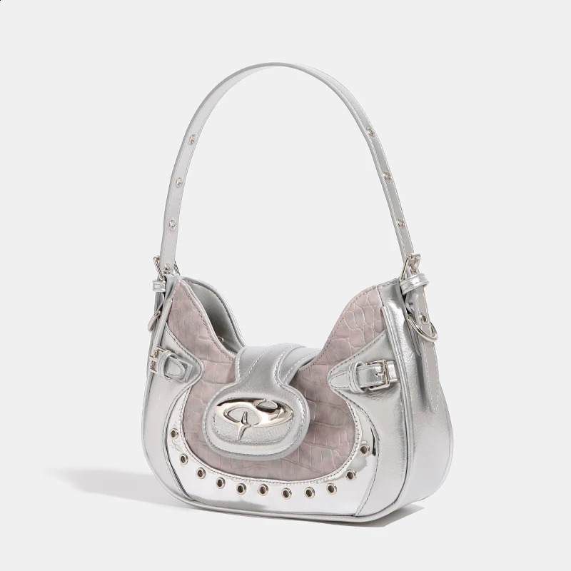 Fashion Vintage Underarm Shoulder Bag Women Hobo Small Leather Crossbody Bags High Quality Party Handbags 240816