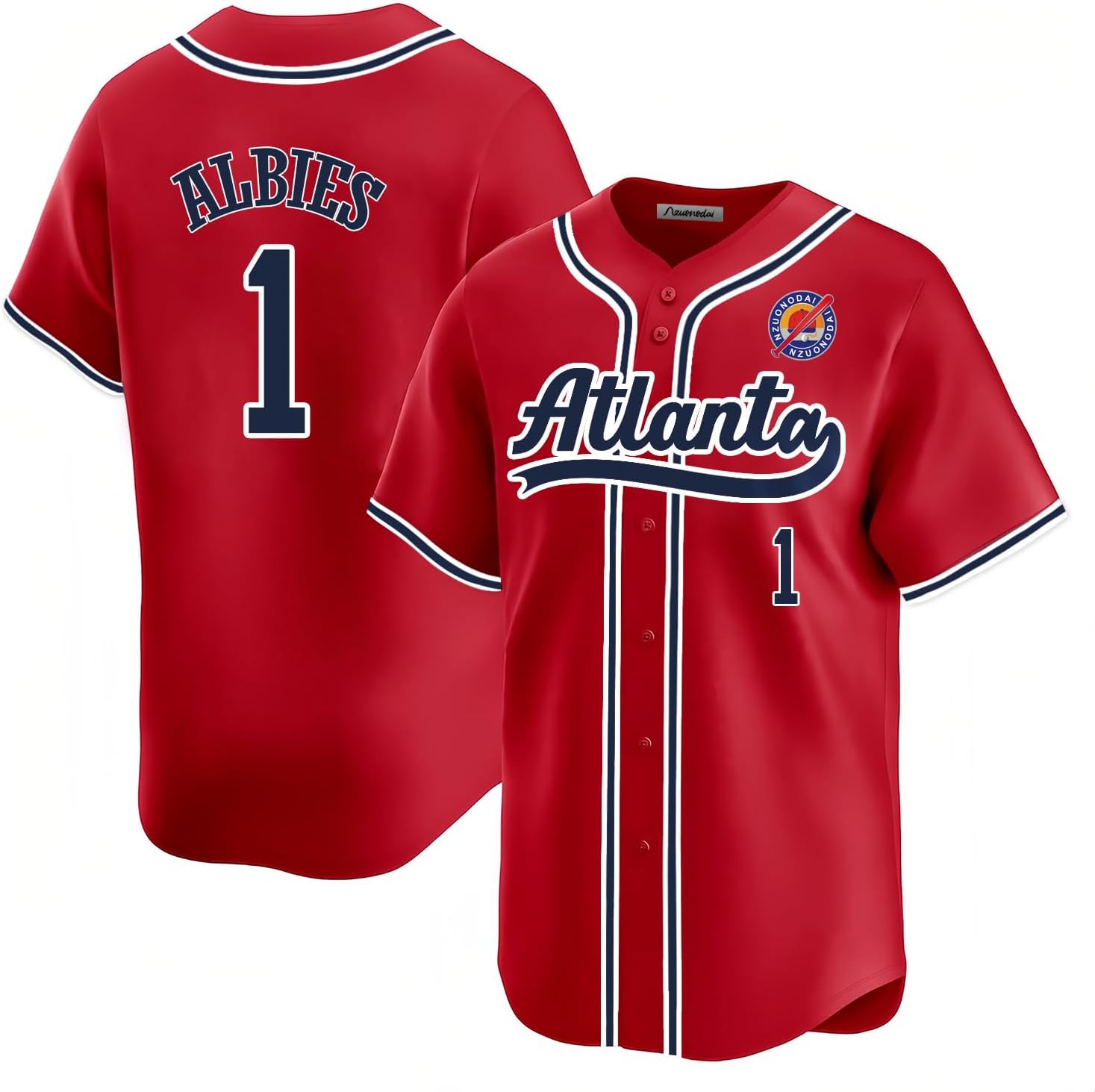 Mens/Youth Red and White Baseball Stitched Jerseys Custom Jerseys