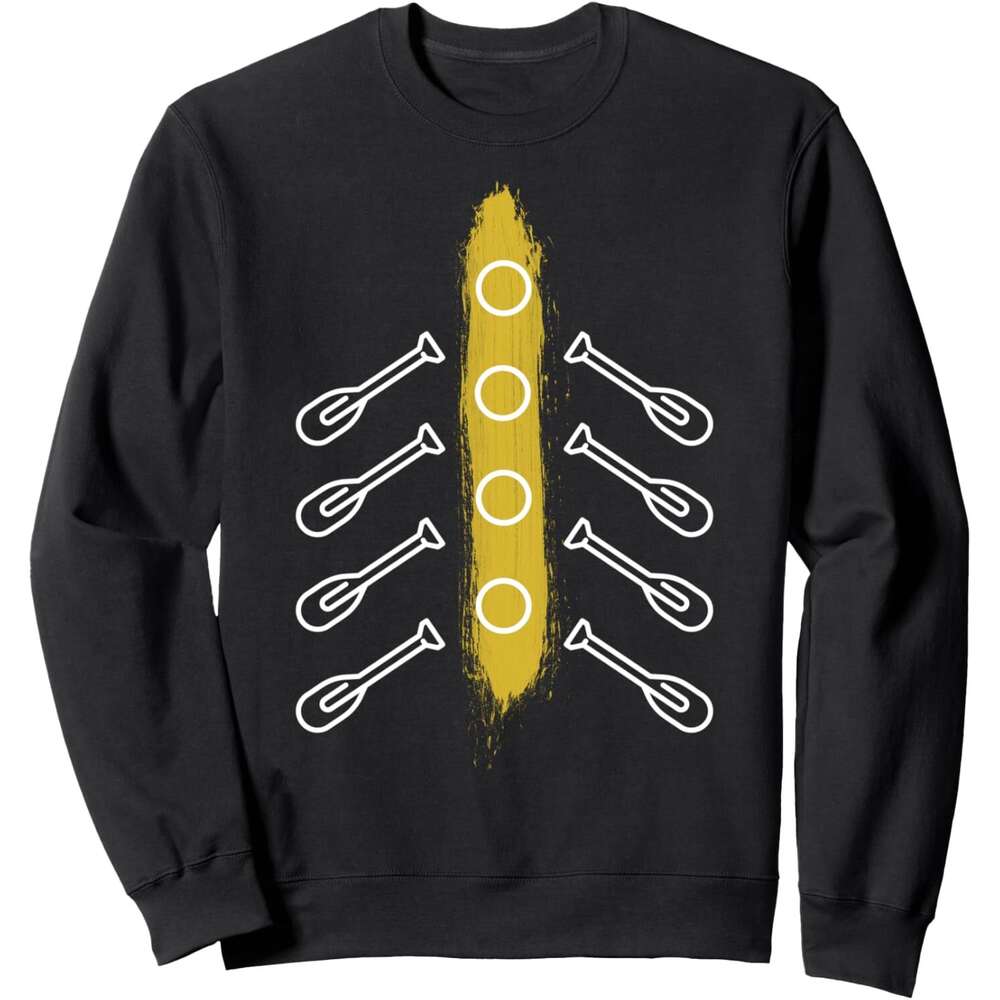 Long Sleeve Shirts For Men Sweatshirt Rowing Rowers Canoe Cool Artwork Birthday Gift Sweatshirt Graphic Tee Streetwear Casual Tops Clothes sweatshirts