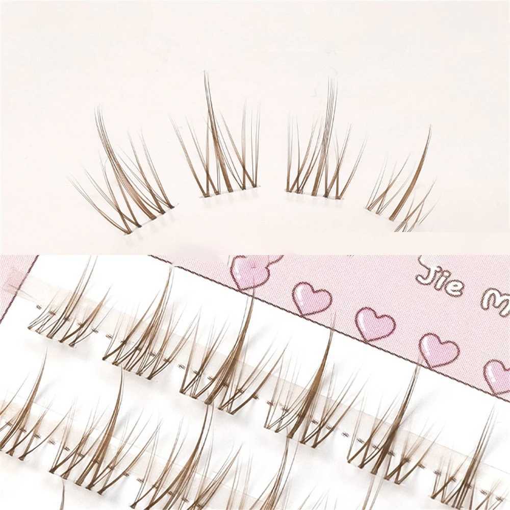 Fashion Sunflower False Eyelash Natural Simulation Fairy Cos Mink Eyelash Extension DIY Makeup Personal Segmented Eyes W240803