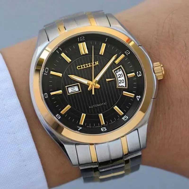Jan Automatic Mechanical Mens Waterproof Luxury Large Dial W250104