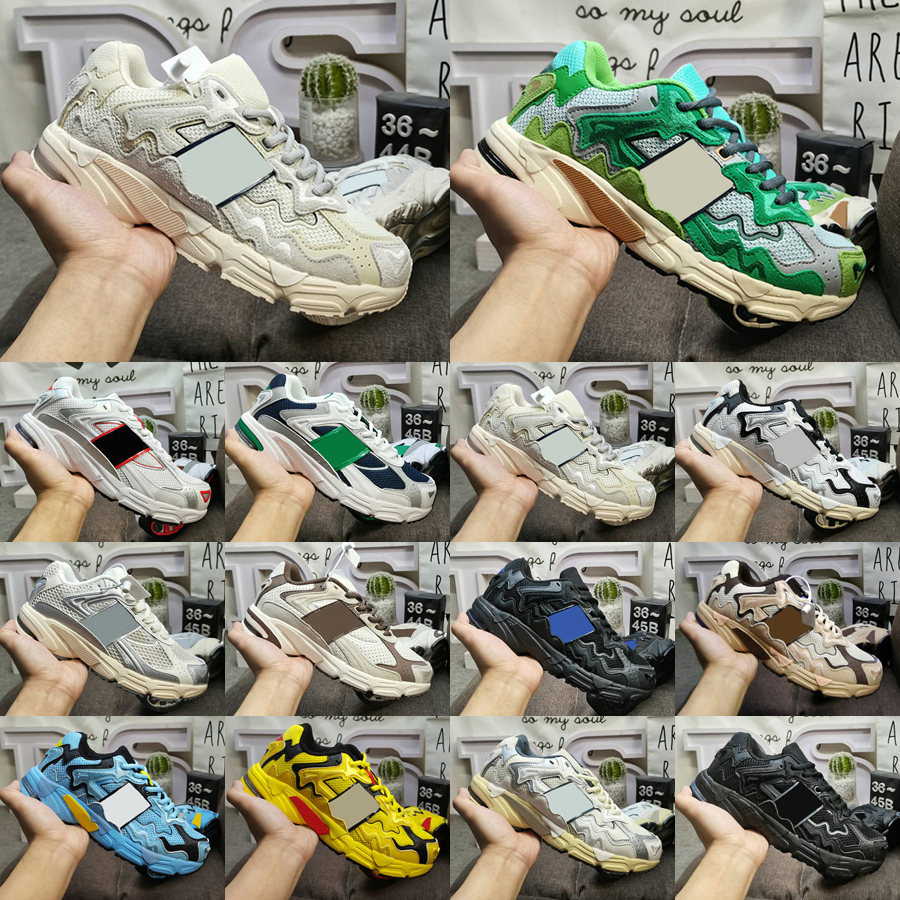 Response Men and Women Running Shoes Bad Bunny Classic Sports Shoes Triple Black Yellow Designer Shoes Breathable Comfortable Training Low Sports Shoe