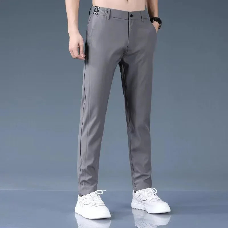 Breathable Golf Pants Mens Casual Pants Cool Sports Pants Sports Soft Pants Summer Jogging Pants Comfortable 240819