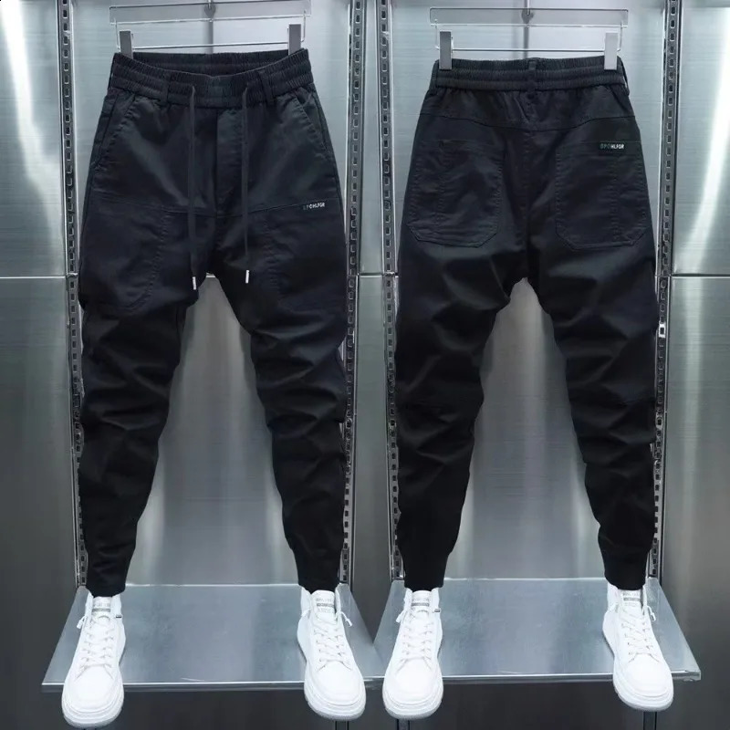Spring Autumn Mens Trousers Janpan Fashion Streetwear Joggers Pants Men Casual Men Clothing Elastic Waist Sweatpants Men 240816CJ