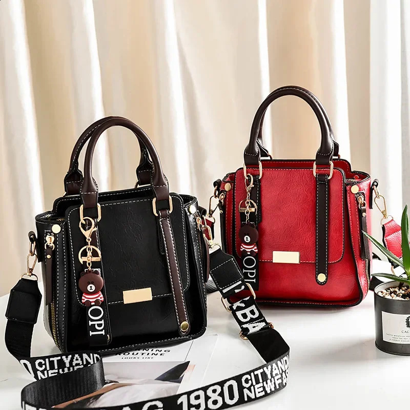 Ladies ner Boston Handbag Women Messenger Bags samll Crossbody Shoulder Bag Bolsa Feminina 240817