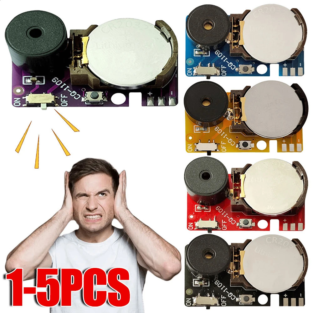 1-5pcs Cricket Noise Maker Annoying PCB Beeping Hidden Prank Sounds Intervals Noise Prank Annoying Noise Maker Party Supplies 240816