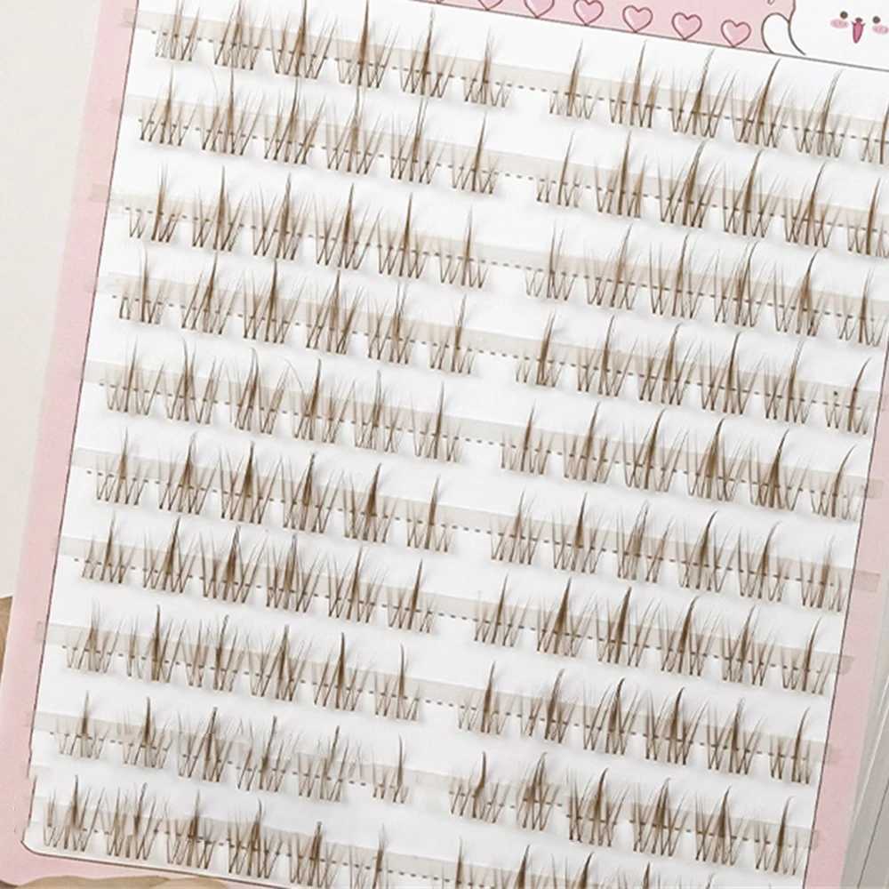 Fashion Sunflower False Eyelash Natural Simulation Fairy Cos Mink Eyelash Extension DIY Makeup Personal Segmented Eyes W240803