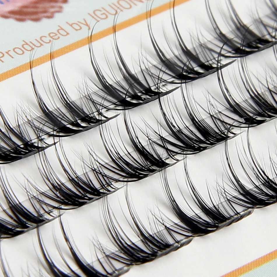 IGUIONS Segmented False Eyelash Extension DIY Natural Personal Eyelash Makeup Tool Soft and Easy to Operate Eyelash W240803