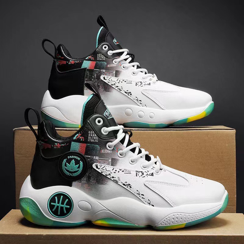 Ddmysports Outdoor Basketball For Men New Youth Sports Thick Anti Slip Dad Soft Sole Running S Shoes OUTDOOR