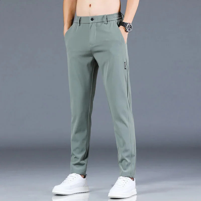 Breathable Golf Pants Mens Casual Pants Cool Sports Pants Sports Soft Pants Summer Jogging Pants Comfortable 240819