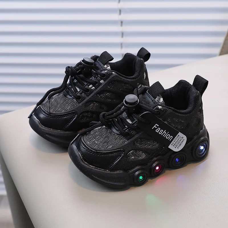 Athletic Outdoor Athletic Outdoor Childrens Fashion Sports Shoes Summer Glowing Fashion Breathable Childrens Mesh Shoes Girls WX5.22745