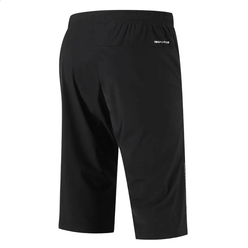 Mens sports leggings casual printed letter thin loose 34 pants gym jogging training seven point mens style 240816