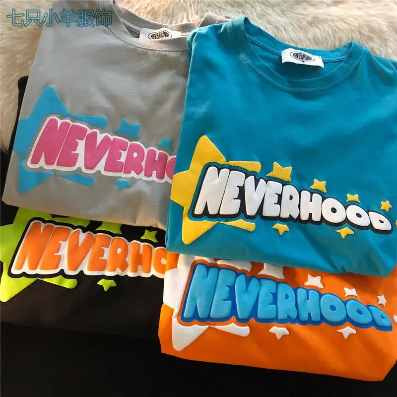 oversized plus size top printed streetwear graphic t shirts tees harajuku fashion funny cotton women anime men clothing i240819