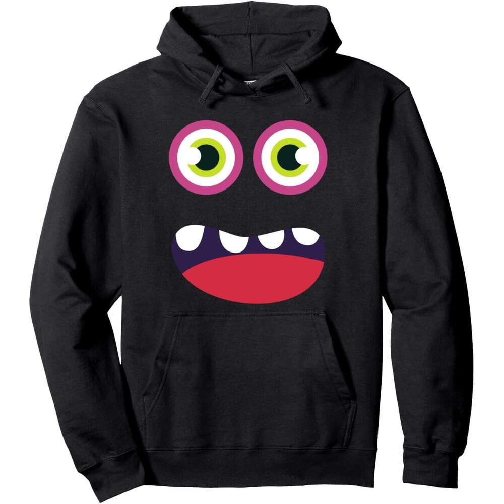 Hoodie for Mens Womens Cool Funny Monster Anime Novelty Illustration Graphic Design Pullover Hoodies sweatshirt pullover jacket Long sleeve