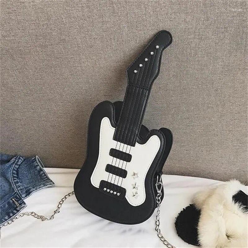 2025 NEW Shoulder Bags Women's Bag Mini Guitar Shape Crossbody Women Cute Messenger Creative Personality PU Leather zhanyishengli