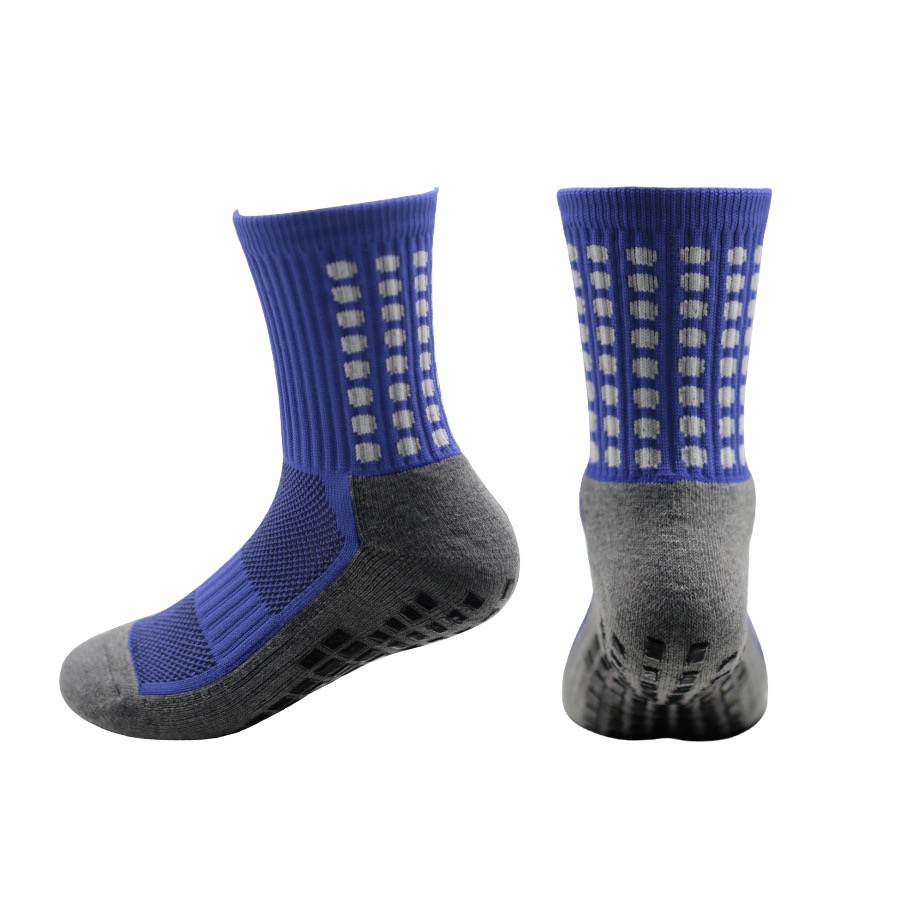 Kid Football Sock Grip Socks Anti Slip Youth Training Soccer Sock for Teenager Kids Women Outdoor Football Baseball Sweat Absorbing Sports Socks 33-39