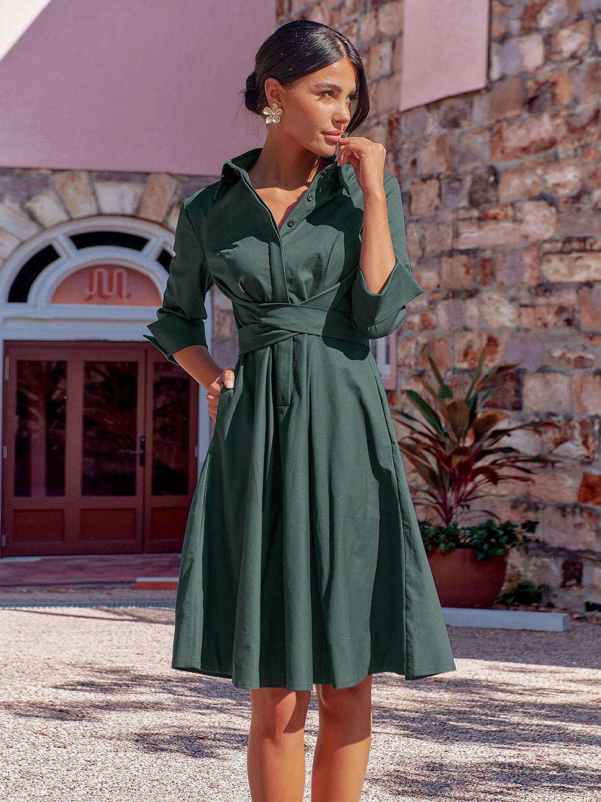 Tea Break French Dress for Women with a Sense of Unique and Beautiful Small Dress with Straps A-line Skirt