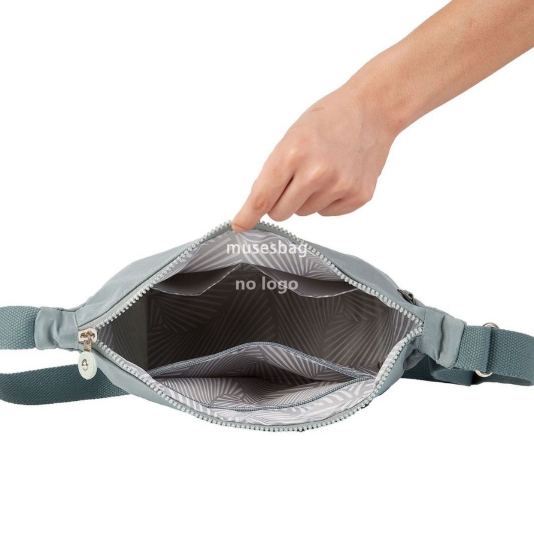 Single shoulder crossbody bag Summer gift leisure bag light foreign trade nylon solid color simple atmosphere crossbody bag wholesale