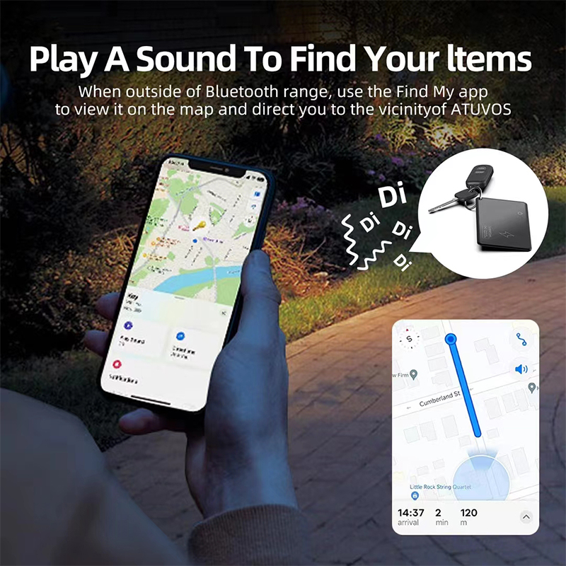 2025 New Smart Airtag Wallet Card Apple Android Anti Lost Item Locator For Lage Suitcase Key Finder Bluetooth Tracker GPS Free Shipping