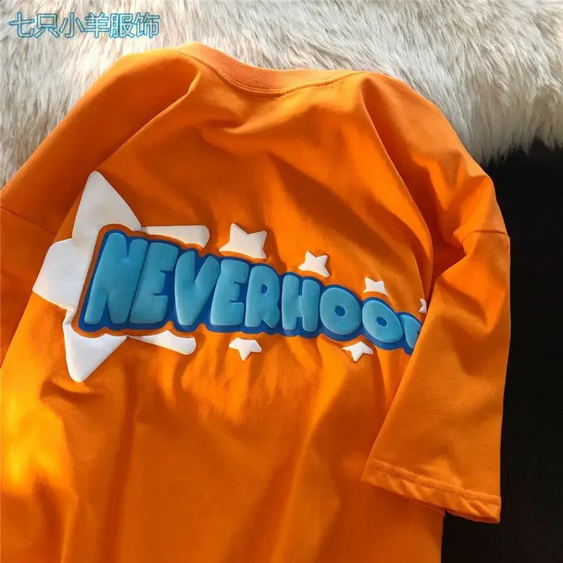 oversized plus size top printed streetwear graphic t shirts tees harajuku fashion funny cotton women anime men clothing i240819