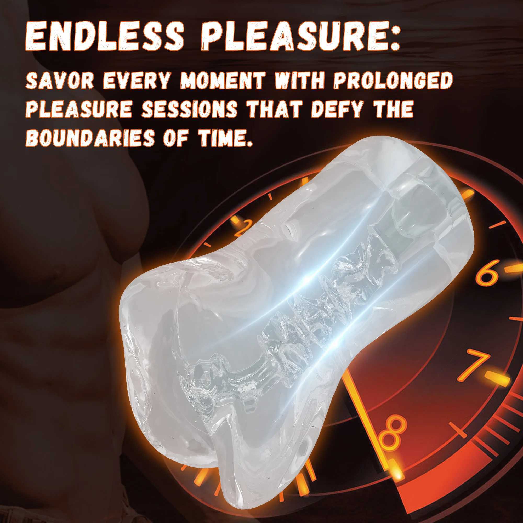 Soft Vaginal Masturbation Cup for Male Foaming Reality Penis Sucking Masturbation Bag Pussy Blowbot Toy Sexy Toy for AdultW250408