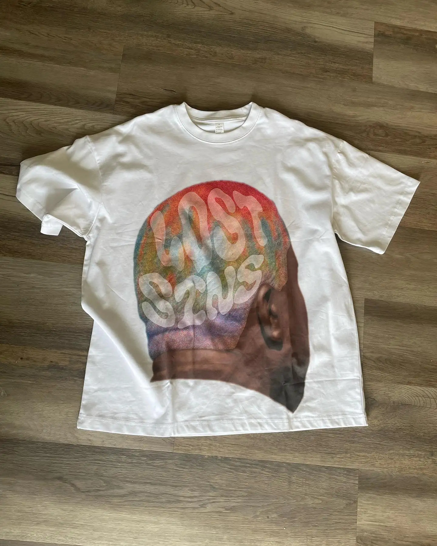 Street clothing T-shirt Y2K top Harajuku hip-hop graphic print oversized T-shirt mens Gothic round neck cotton short sleeved top 240819