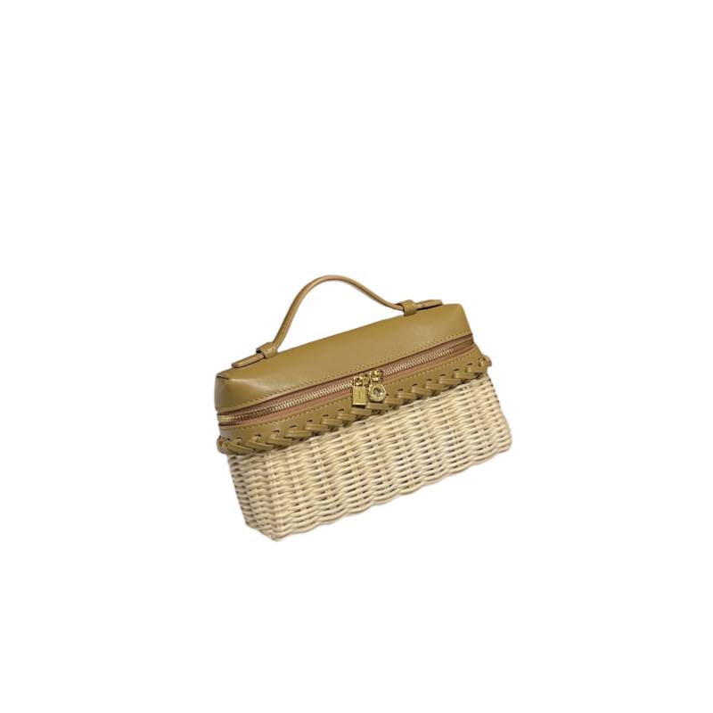 Women top designer bamboo woven bag luxury shoulder handbag messenger bag small square bag casual ladies bag Casual fashion all-match Evening bag