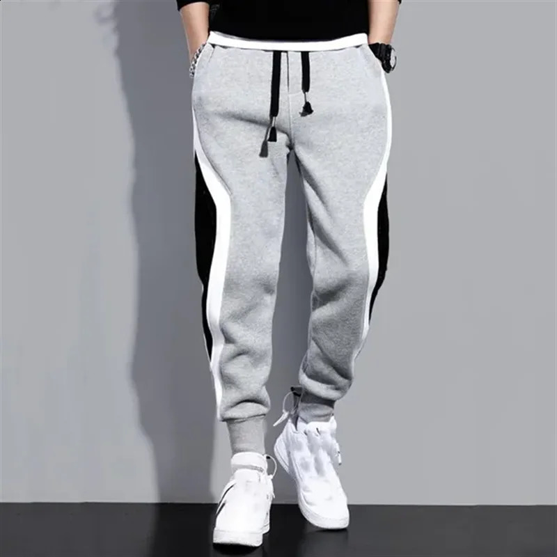 Mens/Womens Casual Sweatpants Contrasting Colors Versatile Jogging Pants Mens Clothing Pants for Women Jogger Hombre Gym 240822
