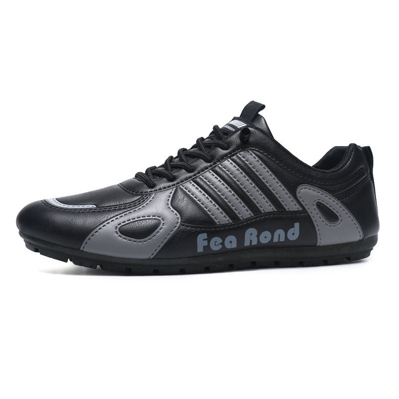 Ddmyoutdoor Soft Soled Bean For Men New Breathable Leather Sports Korean Casual Flat Bottomed Driving Shoes OUTDOOR