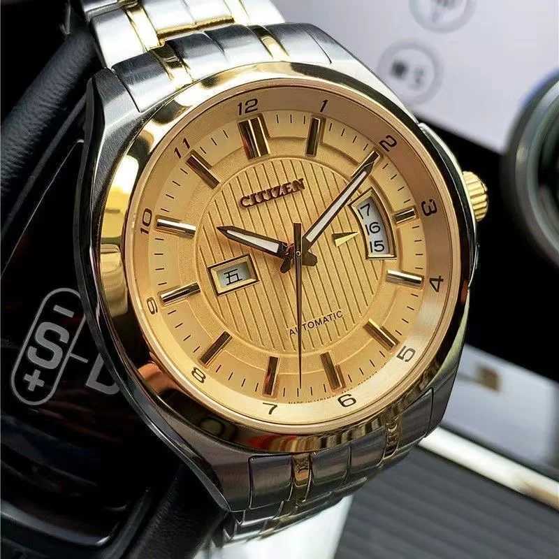 Jan Automatic Mechanical Mens Waterproof Luxury Large Dial W250104