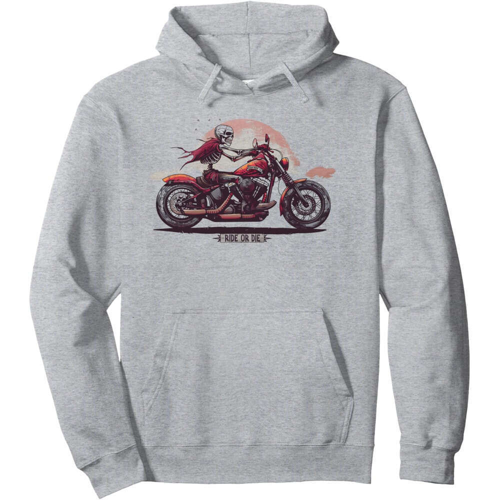 Hoodie for Mens Womens Motorcycle Rider Skeleton Biker Halloween Costume Graphic Pullover Hoodie Hoodies sweatshirt pullover jacket Long sleeve 2025