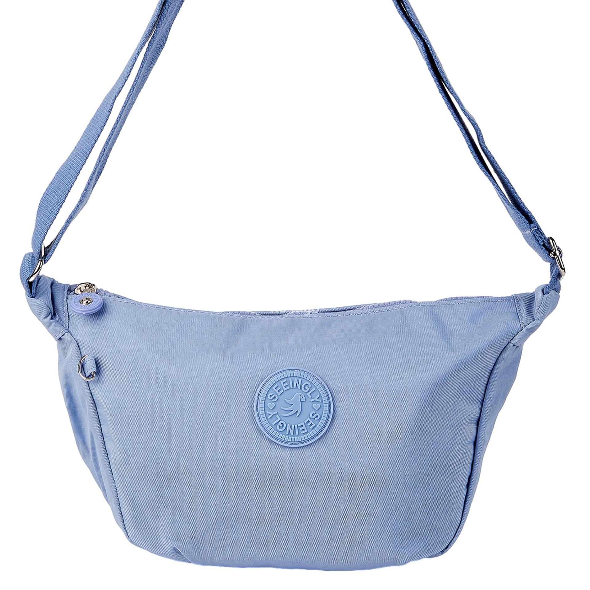 Single shoulder crossbody bag Summer gift leisure bag light foreign trade nylon solid color simple atmosphere crossbody bag wholesale