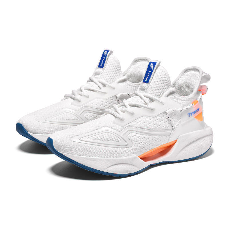 Ddmysports Flying Weaving Running New Korean Fashion Breathable Trendy Men S Sports With Low Top Lacing Casual Shoes For OUTDOOR