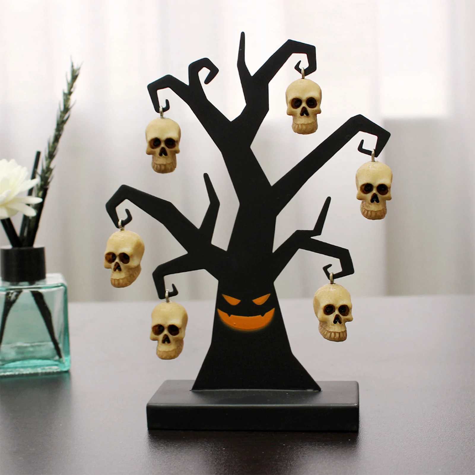 Halloween Dead Tree Ornament Festival Garden Skeleton Tree for Halloween Party Scene Layout CL240819