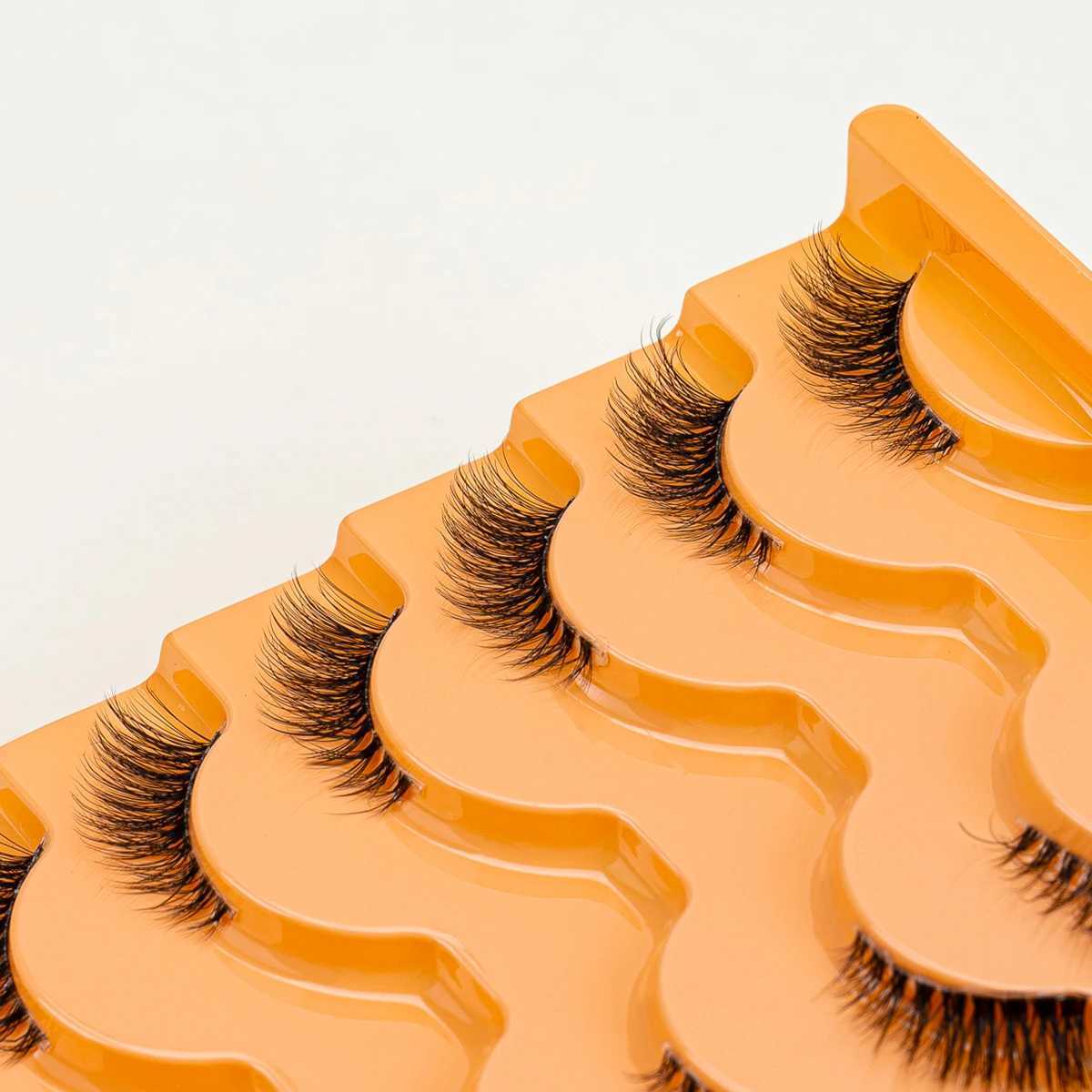 14 pairs of Eey eyelashes artificial mink eyelashes natural fluffy eyelashes extended false eyelashes makeup tool W240803