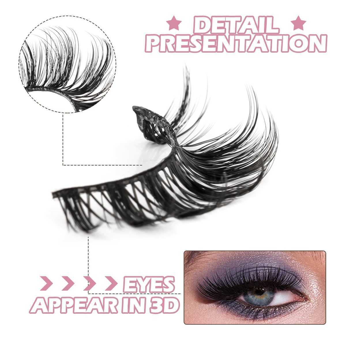 YSDO 3D mink eyelashes 3/10/20 for fluffy thick fake eyelashes wholesale makeup natural mink eyelashes Maquiagem dramatic Cilios W240803