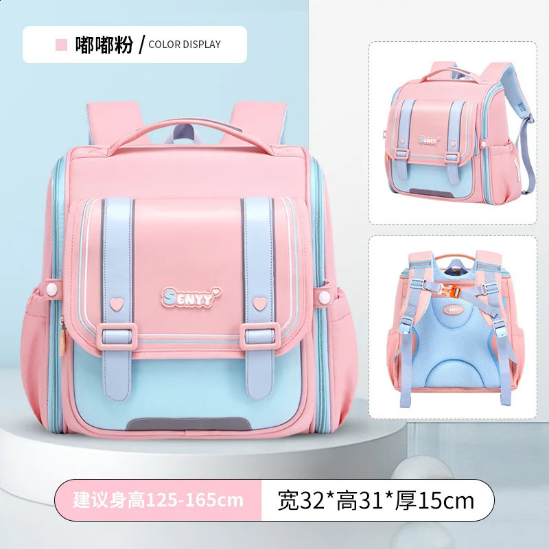 waterproof children School Bags boys Girls primary school Backpacks kids bookbag Schoolbags Orthopedic Backpack mochila infantil 240819