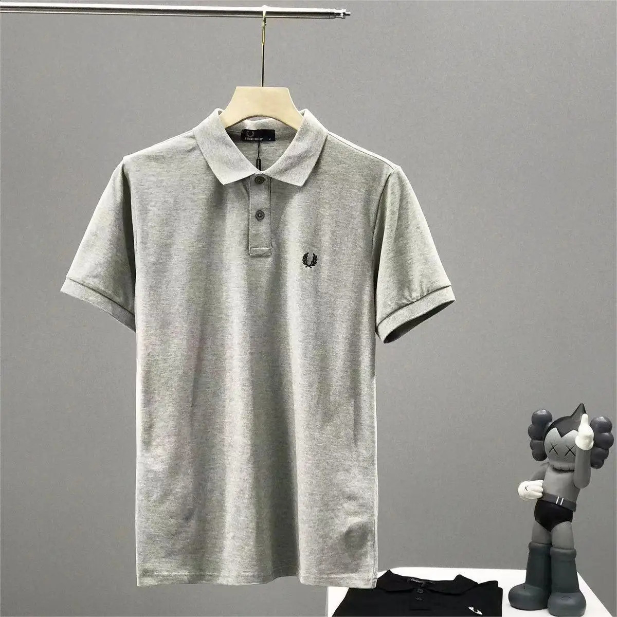2024 top Summer Polo Collar Anti Pilling Shirt Mens Classic Outdoor Comfortable Sports Top Business Casual T-shirt 240819