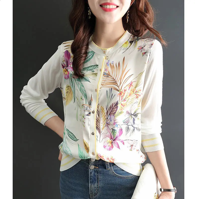 elegant Soft Knit bottoming shirts Sweater cardigans Spring Summer Casual sweater Tees Basic shirts knitted Tops 240819