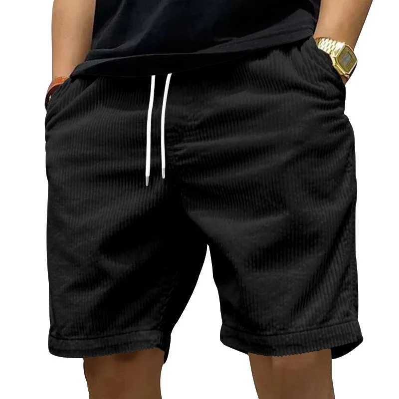 2025 American Heavy Duty Work Shorts Summer I Trendy Retro Corduroy Fashion Brand Mens Casual Shorts XJ250618